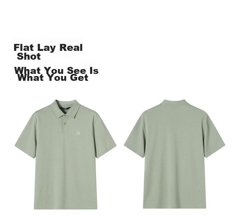 TonLion Summer Short Sleeve Polo Shirt Men 2026 New Lapel Business Simple Commuter Stylish Premium Old Money Style 3