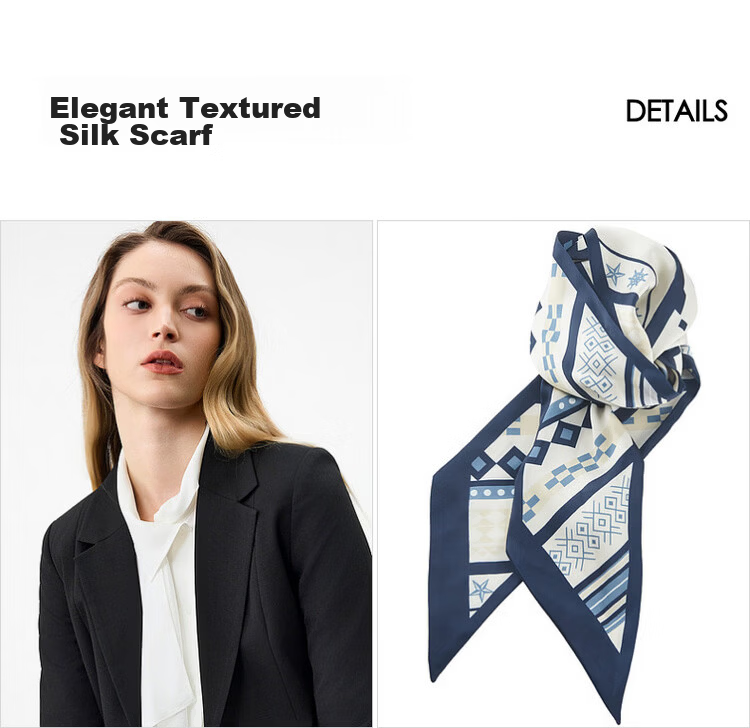 G2000 Women's 2026 Spring Summer Draped Business Suit with Comfort Stretch and Complimentary Scarf, Mall Edition 7