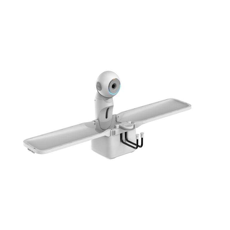 Pusang DORA Smart Table Tennis Ball Launcher Professional Trainer White (150 Balls + Ball Collector Net + Remote Control)