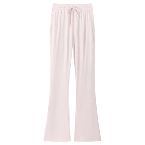 MJ STYLE Ice Silk Micro Flared Pants for Women, Summer 2026 New Style, UPF50+ Sun Protection, High-Waist Cool-Feeling Sports Casual Pants