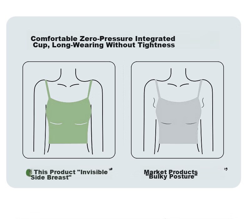 Fenteng Xinjiang Cotton Padded Vest for Women Four-Season Wide Shoulder Sleeveless Top 362 White M 5