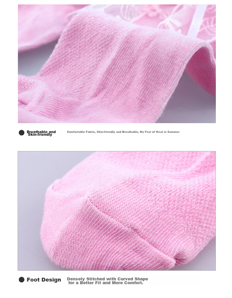 Aiwu Ge Children's Latin Dance Competition Socks Girls White Lace Trim Socks Modern Dance Socks Grading Short Socks Size S 13