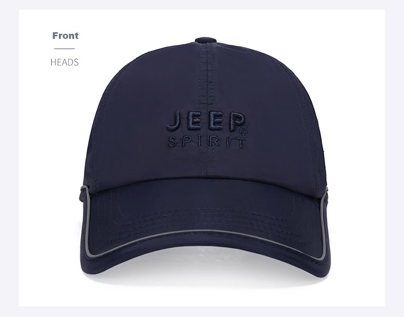 JEEP Men's Baseball Cap Duckbill Fashion Korean Style Versatile Outdoor Sports Casual Hiking Hat 9