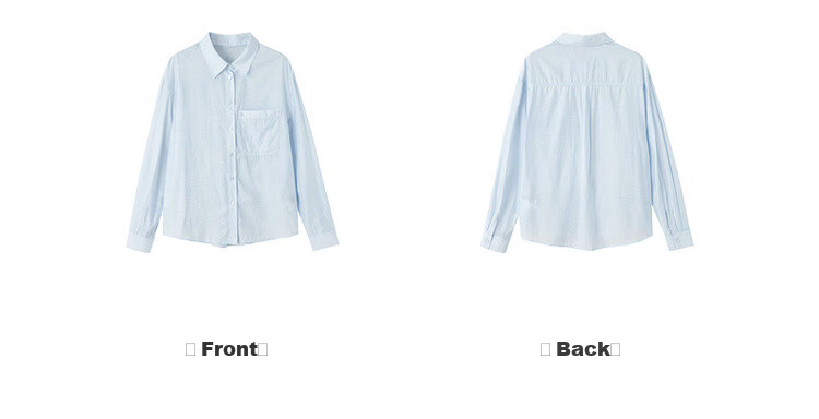MT Intellectual Style Spring Korean Design Pocket Lapel Long Sleeve Loose Slimming Women's Shirt 12