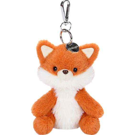 MCHUGS Fox Keychain Plush Toy Backpack Pendant Birthday Gift Doll Children's Day Gift for Girls