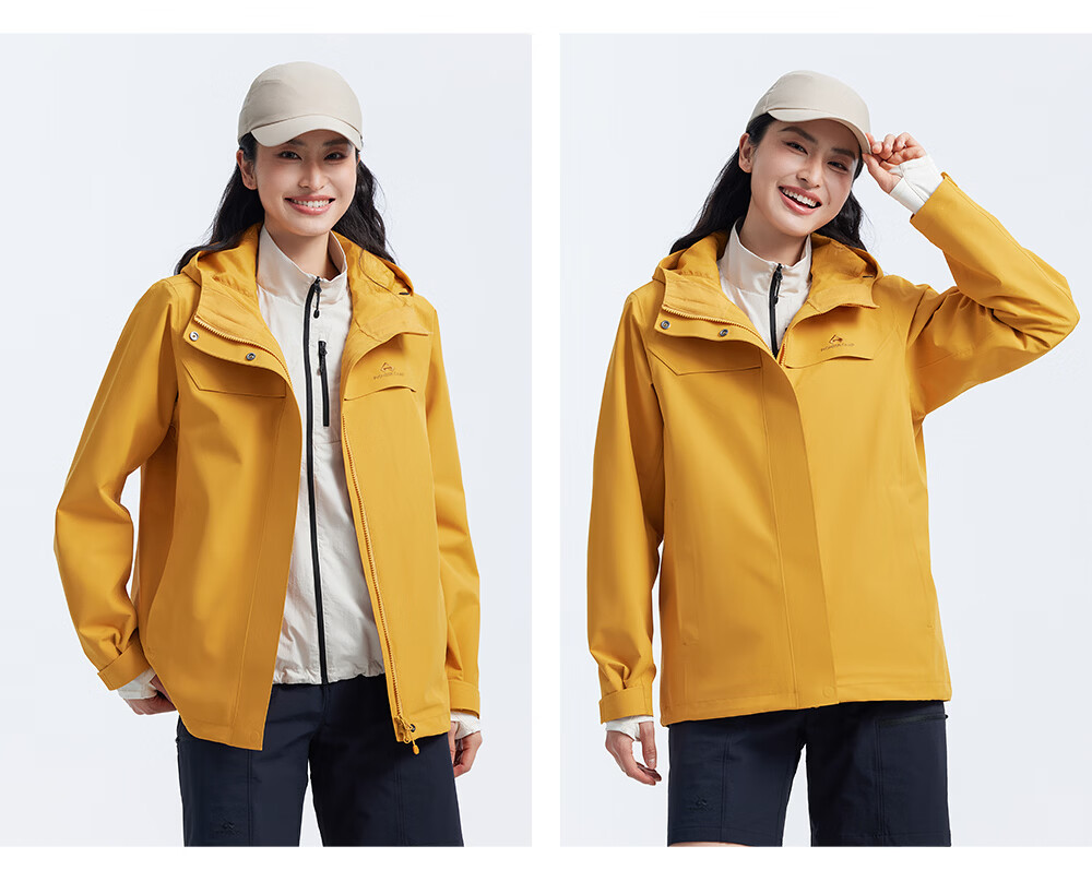 Toread Suzaku 2.0 3-in-1 Women's Spring Autumn Outdoor Windproof Waterproof Hiking Mountaineering Jacket Unisex 28