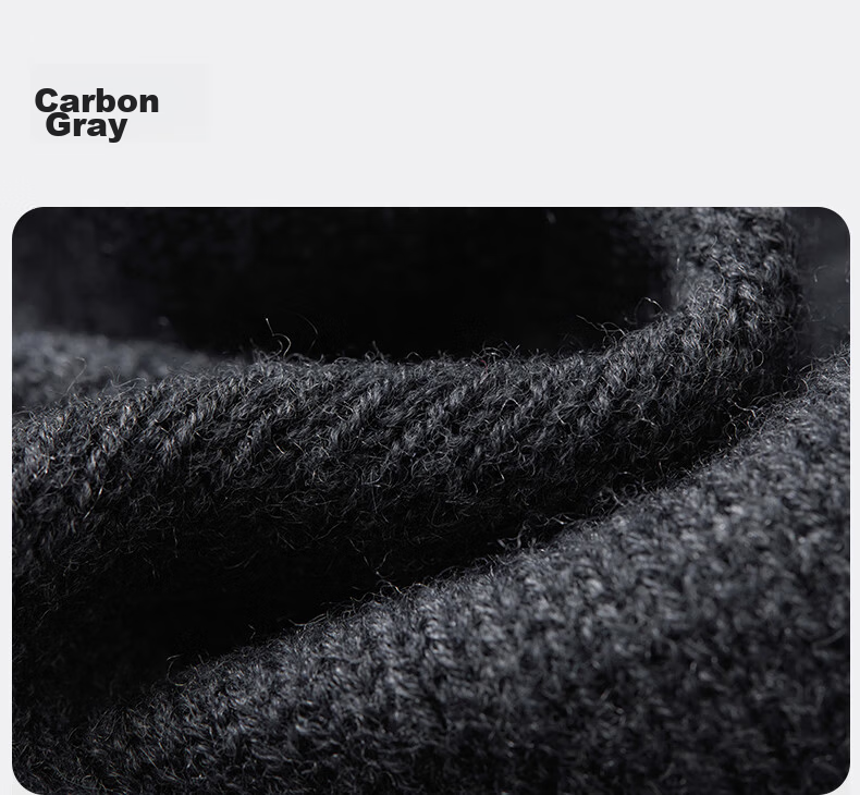 MISSION UV Pure Wool Beanie Autumn Winter Men's Warm Knitted Hat Wool Knit Cap Outdoor Running Head Wrap Cold Weather Slouchy Hat 15