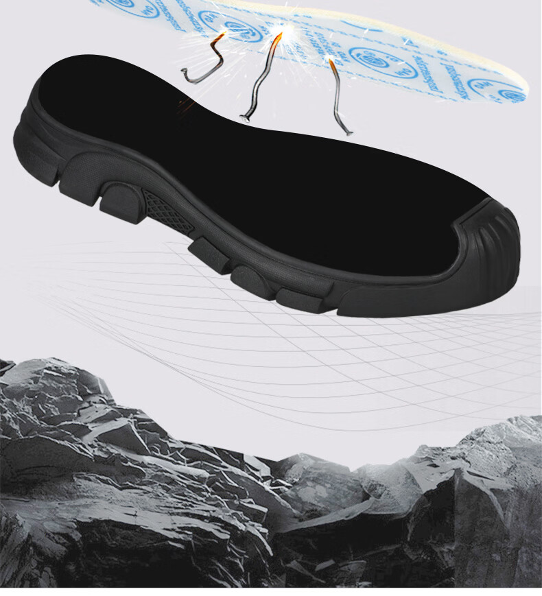 Jingtu Insulated Safety Shoes for Men, Summer Breathable Anti-Smashing Anti-Puncture Electrician Power Grid Work Shoes 0216KV-J Size 39 10