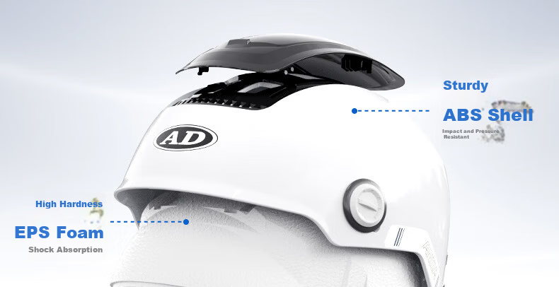 AD New National Standard Class A 3C Certified Electric Vehicle Helmet Unisex Summer Sun Protection Dual Lens Zero-Feeling Sunroof Electric Bike Safety Helmet Men's Four-Season Universal Motorcycle Hal 21