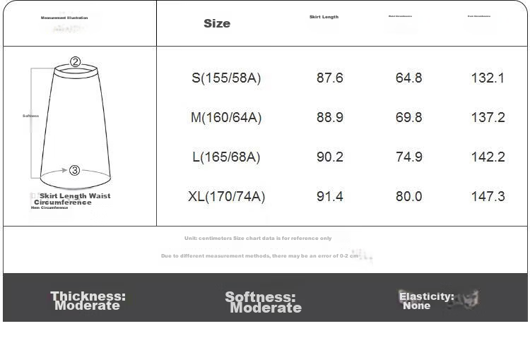 Giordano Designer Ruched Skirt Women's Heavy-Duty Distressed 3D Applique Elastic Waist Midi Skirt 18466810 2