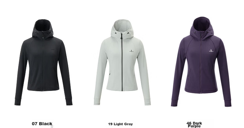 Biyinlefen Extreme Sun Protection T 2026 Spring New Women's Casual Quick-Dry Hooded Knit Jacket 16
