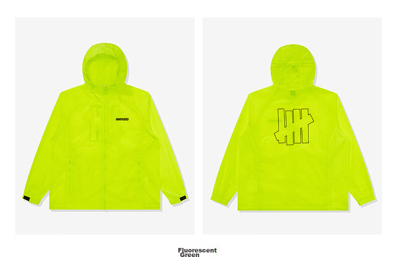 UNDEFEATED Five Stripes Official Spring New Hollow Pattern ICON Casual Jacket Off-White M 14