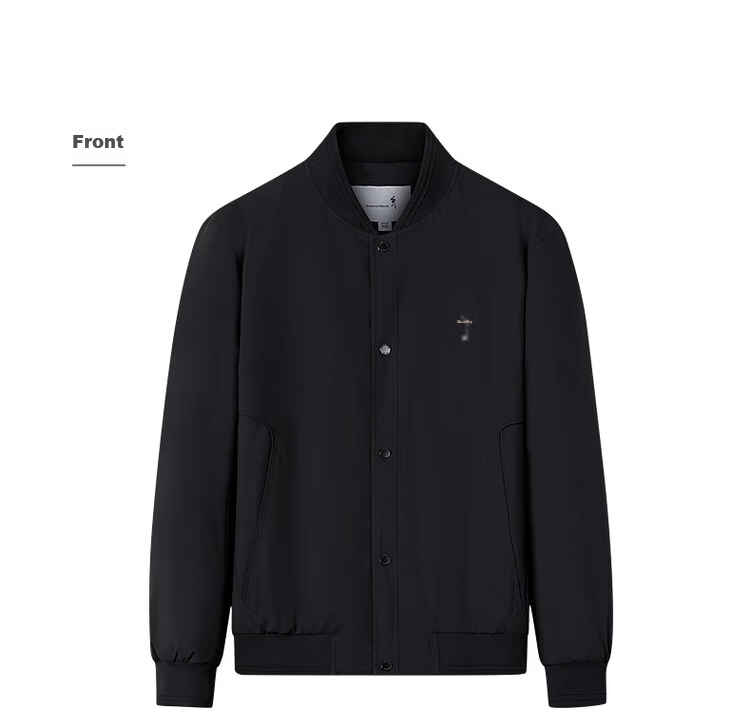 DANCING WOLVES 3D Structured Fashion Baseball Jacket Men's Casual Coat 001 Black 3XL (190) 21
