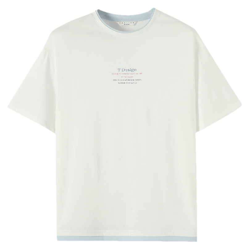 TonLion 2026 Summer New Women's Short Sleeve T-Shirt Thin American Style Street Chic Elegant