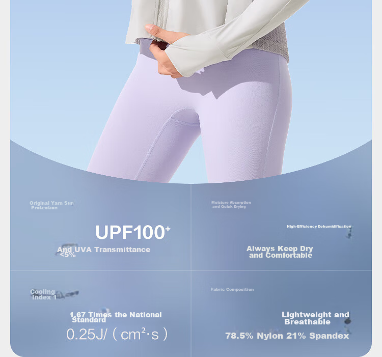 BOSIDENG Summer National Standard Original Yarn Sun Protection Jacket for Women UPF100+ UV Protection Casual Sports Travel Coat 2