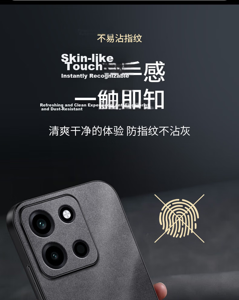 Shangsu Compatible OnePlus Turbo6 Phone Case 1+ Turbo6 Protective Cover Shockproof Full Coverage Soft Case Minimalist Business Style Sheepskin Leather Shell for Men and Women Black 12