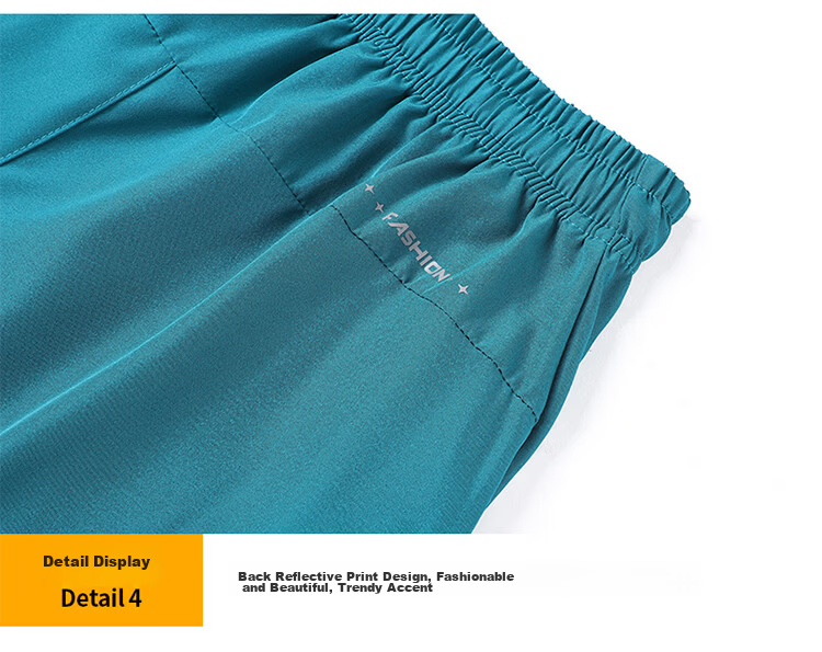 GLM Men's Summer Thin Outerwear Shorts Five-Point Quick-Dry Sports Casual Beach Shorts 22