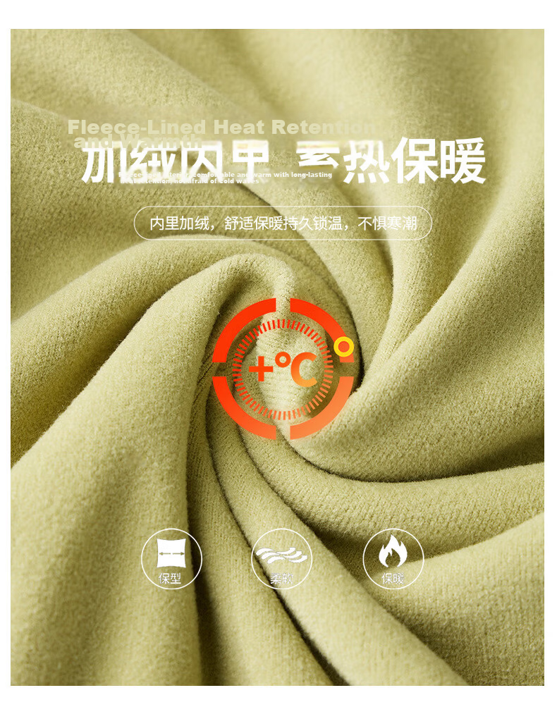 LangSha Women's Thermal Fleece Turtleneck Base Layer Top Autumn Winter Slim Fit Warm Shirt New Innerwear 5