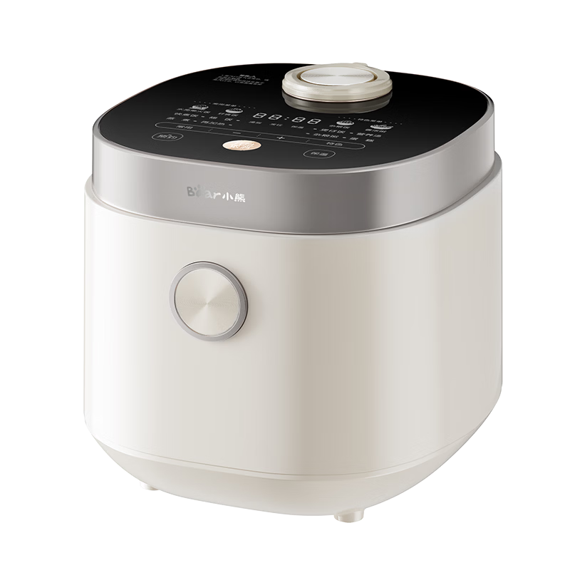 Bear Rice Cooker Small 1-2 Person Micro Pressure Quick Cook Upgraded Titanium Ceramic Non-Stick Inner Pot Mini Rice Cooker DFB-C16Q1 New Model