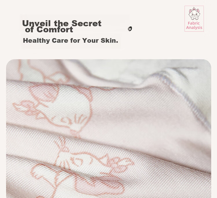 Gukoo Modal Women's Underwear Spring Summer Marie Cat Collaboration New Pure Cotton Crotch Ladies Underwear Set L 8