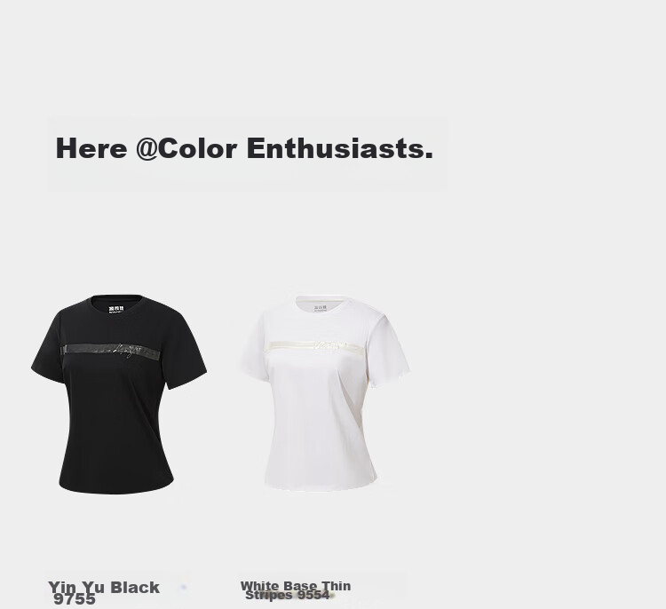 Bosideng Summer Sunny Pure Cotton T-Shirt Women Casual Sports Cool Loose Trendy Outdoor Travel Short Sleeve 13