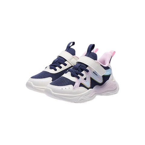 361° Children's Shoes, Kids' Sneakers, Fall 2025, Girls' Lightweight Soft Bouncy Sweet Playful Casual Shoes, Purple, Size 32