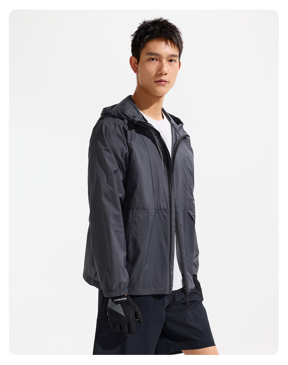 OUTDOOR PRODUCTS Men's Sun Protection Jacket Spring Summer 2026 Lightweight Comfortable Water-Repellent Coat UV Protection UPF50+ OFPF621312 12