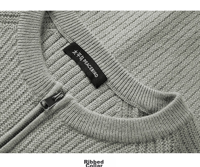 Peacebird Mens Casual Core-Spun Yarn Loose Comfortable Fashion Sweater Desert Sage Green First Batch M 16