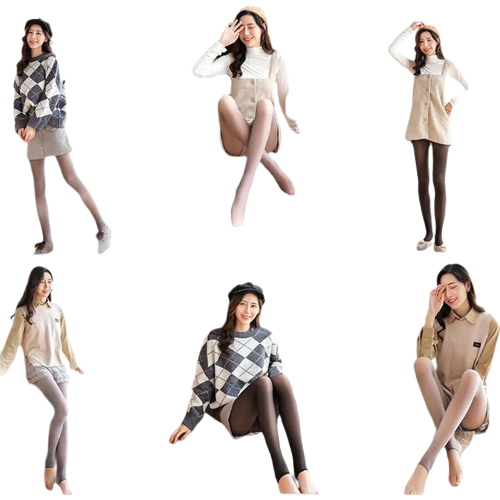 LangSha Sheer Tights for Women, Spring And Autumn Thin Style Seamless Skin-Like Leggings, Invisible Pantyhose Base Layer Stockings