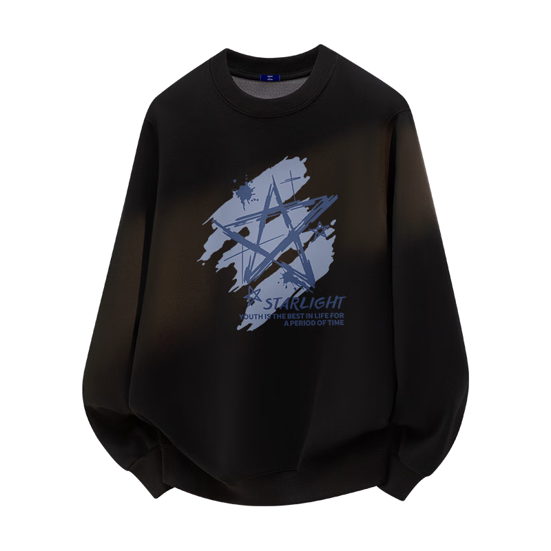 GENIOLAMODE Fleece-Lined Sweatshirt for Men, Winter 2026 New Style, Thickened Warm Pullover Base Layer Long-Sleeve T-Shirt