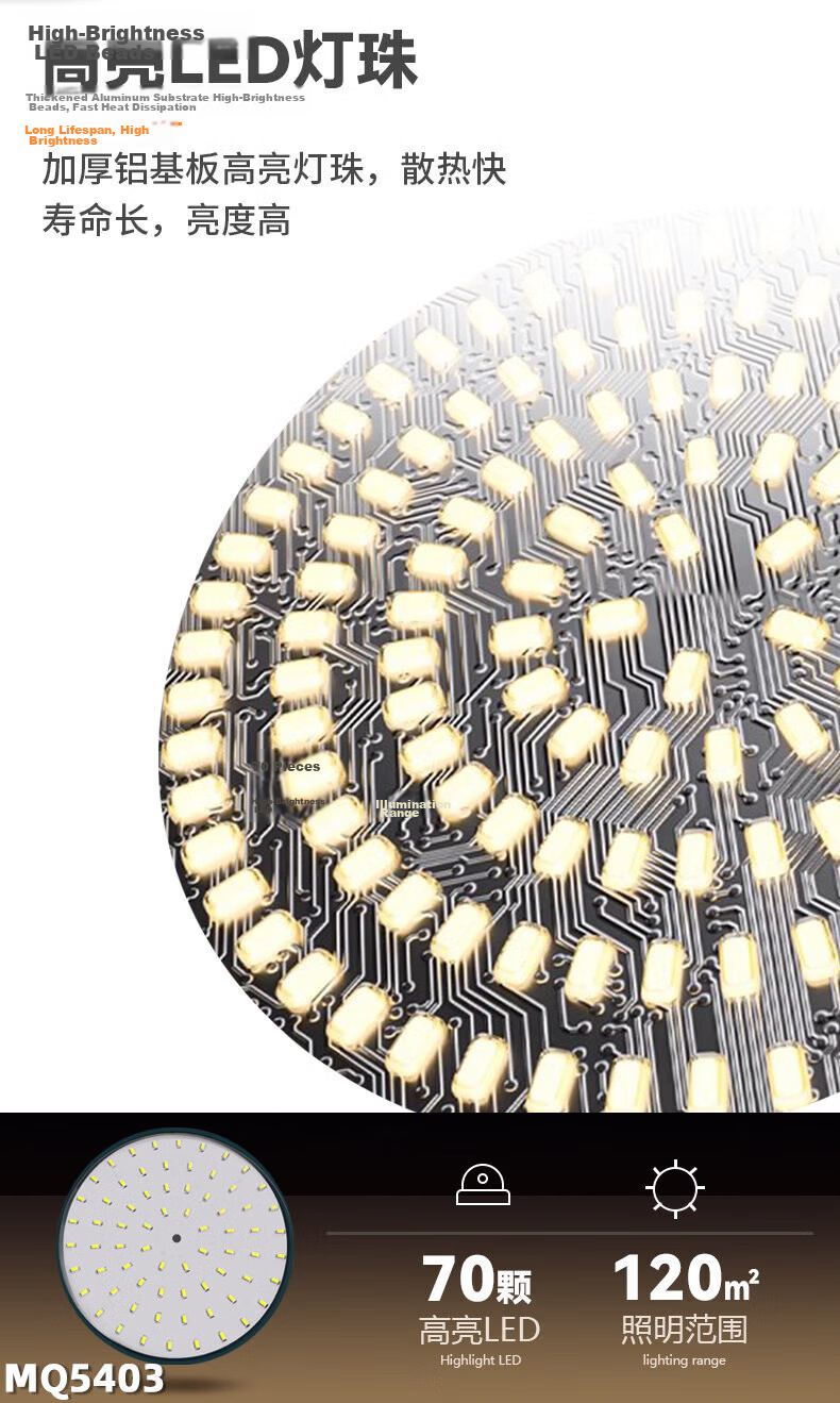 MAX LOAD LED Camping Tent Light Magnetic Hook Night Market Lamp Emergency Household Lighting Portable Outdoor Hanging Lamp 3
