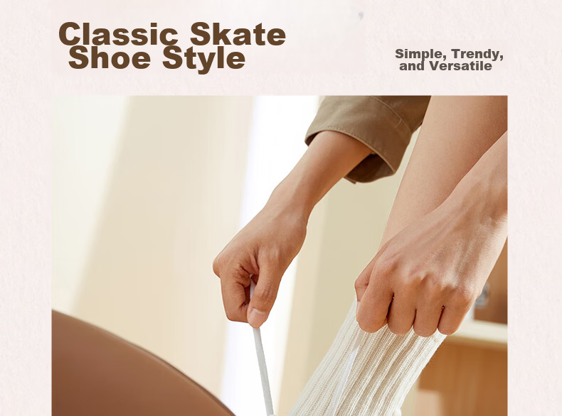 361° Qinghe 2 New Trendy Platform Leather Casual Sneakers Women's White Shoes 682636618-1 5
