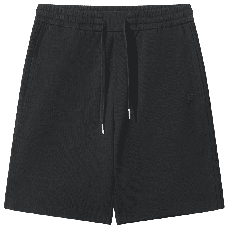 CABBEEN Men's Jacquard Patterned Shorts with 3D Webbing Splice Texture, Breathable Casual Knit Shorts Summer 2026