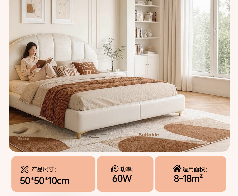 GUJIA LED Ceiling Light, Simple Cream Style, for Living Room And Bedroom, Eye Protection, Puri Light Source, Round-Shaped - Three Colors [Installation Included] 43