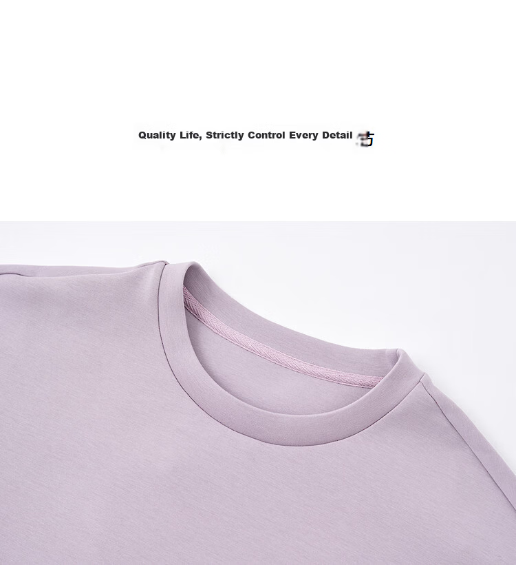 Demana Fresh Cloud Oxygen Cotton Spring Autumn Design Hollow Out Fake Two-Piece Loose Stretchy Slimming Sweatshirt for Women 12