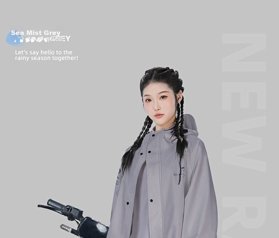 Zhengyu Women's Electric Bike Raincoat Adult Long Full-Body Anti-Storm Outdoor Hiking Rain Poncho New Model 35