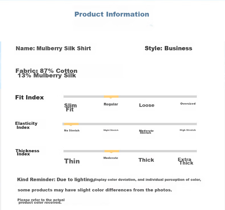 FIRS 200-Thread Mulberry Silk DP Non-Iron Short Sleeve Casual Business Premium Luxury Shirt White 38 8