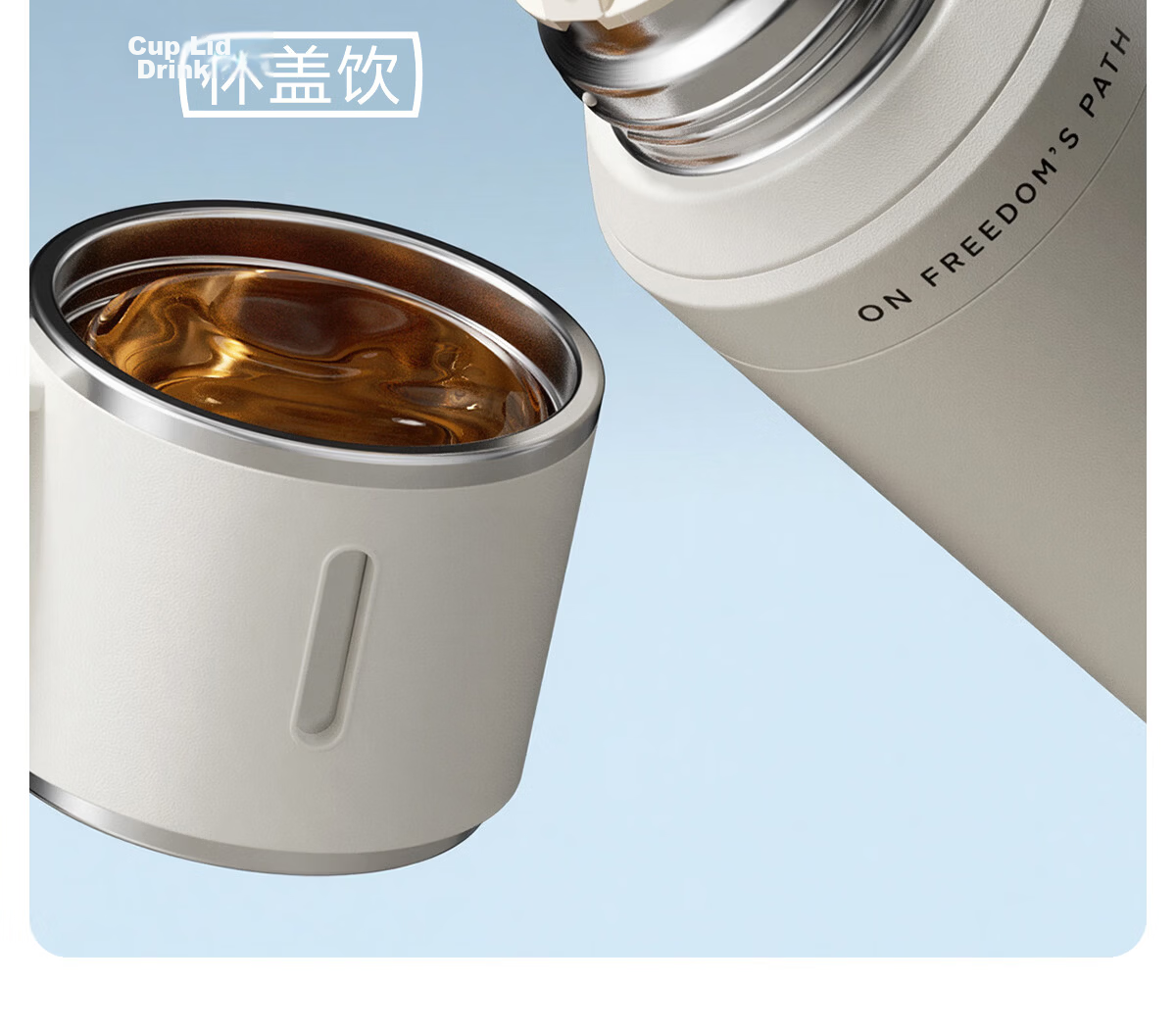NRMEi Insulated Mug for Men And Women, Stylish 2026 New Large Capacity Sports Water Bottle for Teenagers Aged 12-18 Students 11