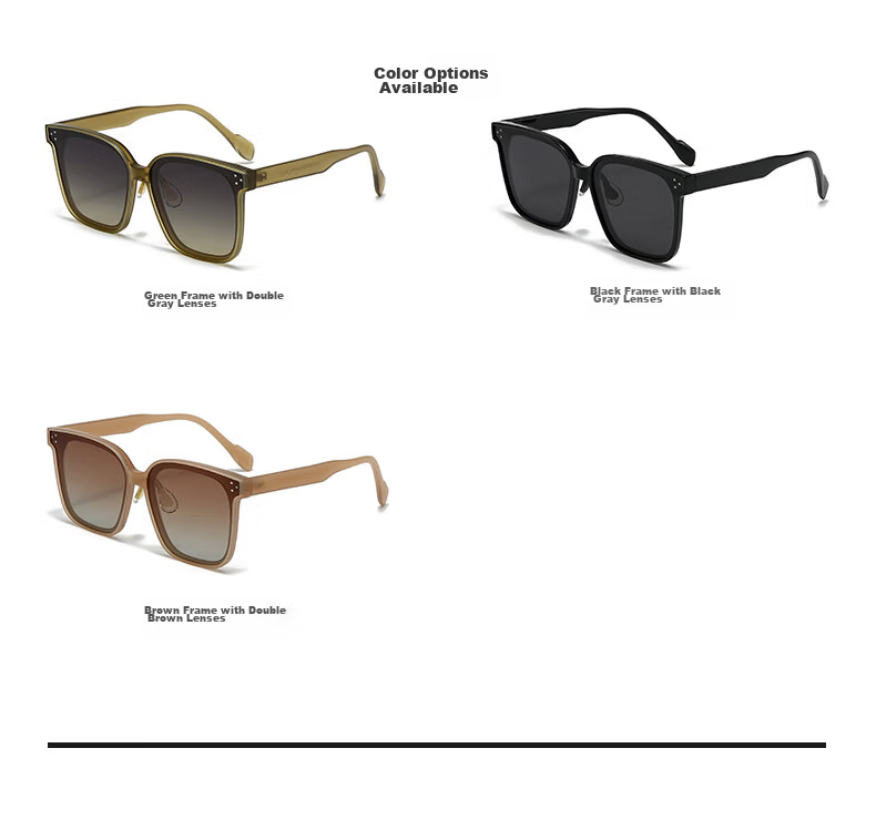 Benshiji 2026 New Women's High-End Sunglasses UV Protection Polarized Driving Sunglasses for Men 11