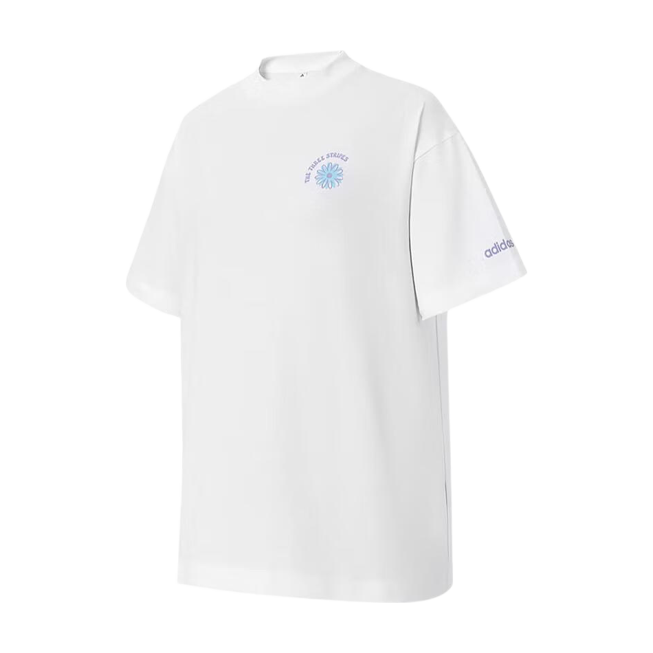 Adidas Women's Breathable Comfortable Outdoor Casual Sports Pure Cotton Short-Sleeve T-Shirt, KE6196, Warm Sand Color, XL