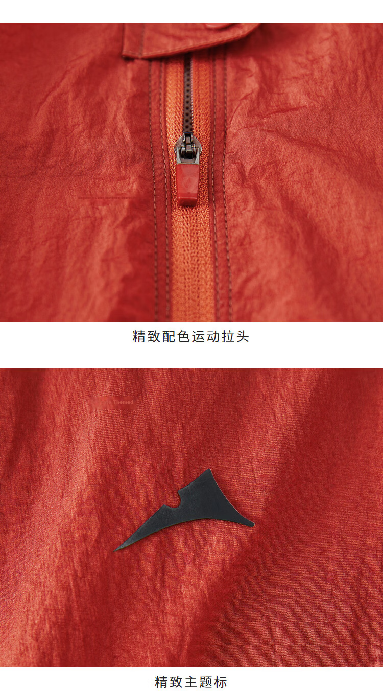 Rizhuo Original Designer 2026 Spring New Loose Breathable Thin Hooded Fashion Sports Short Jacket 18