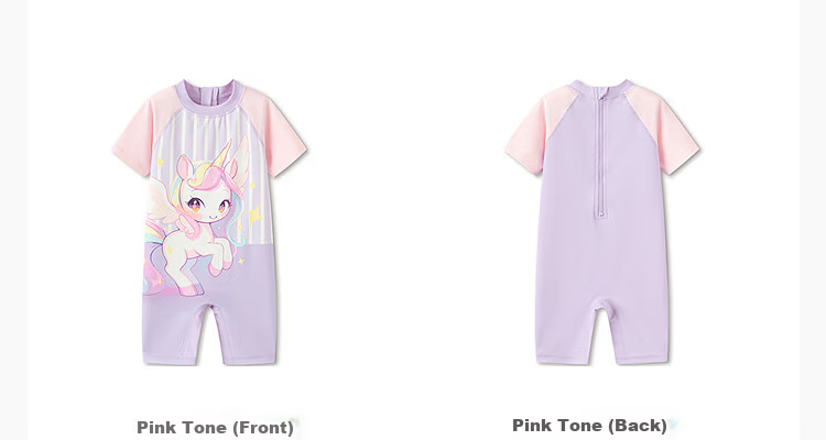 Balabala Kids Swimwear Boys Girls Baby 2026 Summer New Two-Piece Sunscreen Chlorine-Resistant Cartoon Swimsuit Set 36