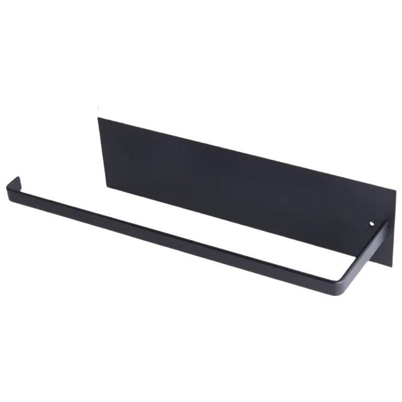 Baijie Kitchen Paper Holder, Kitchen Tissue Roll Holder, Paper Towel Rack with Hooks, Cabinet Organizer without Drilling, Kitchen Storage Shelf