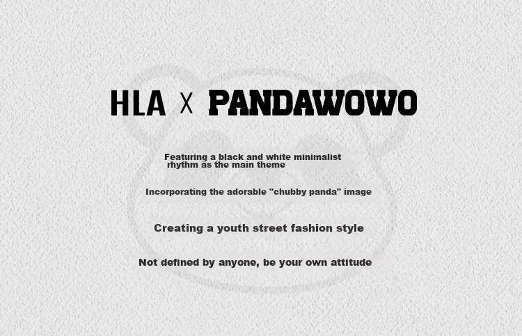 HLA Hailan Home Casual Men's Shorts 26Panda Wowo Panda Series Drawstring Comfortable Summer Shorts for Men 4