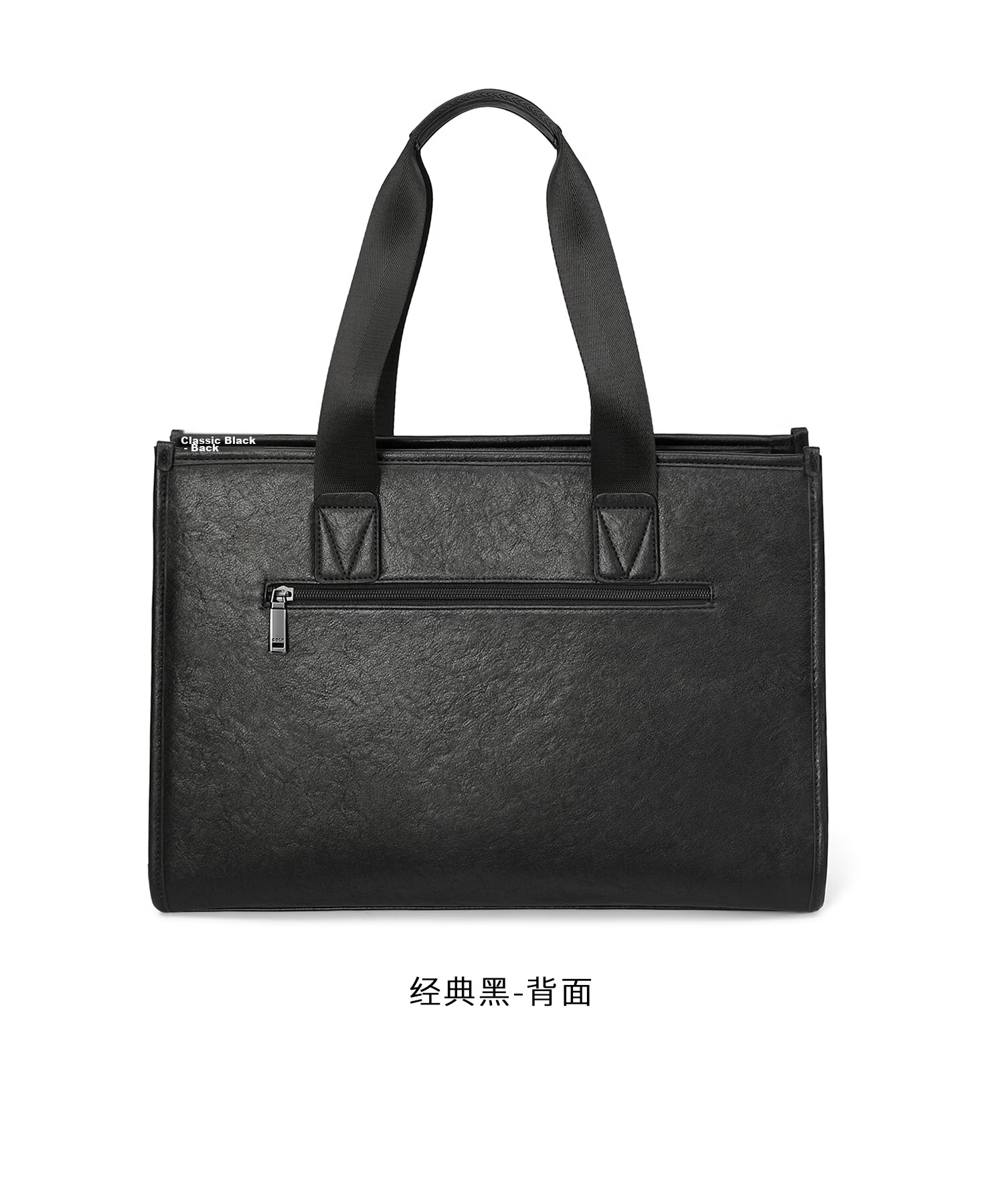 GOLF Business Briefcase Men's Handbag 14-inch Laptop Bag Multi-pocket Unisex Vintage Wrinkled Tote Bag 14