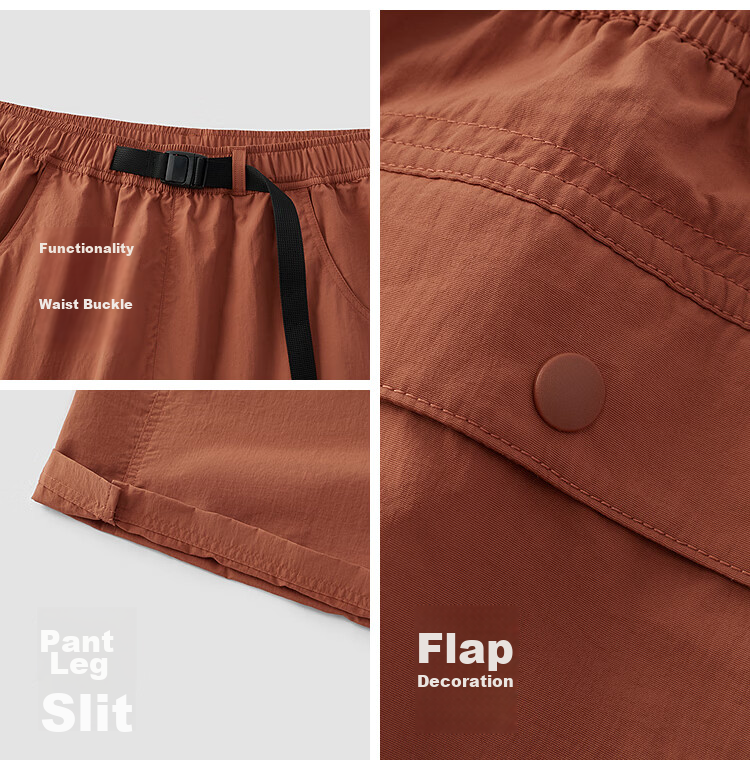 Semir Mall Style | Men's Summer Casual Waist Buckle Shorts 2026 Oversize Functional Pants 101326125106 12