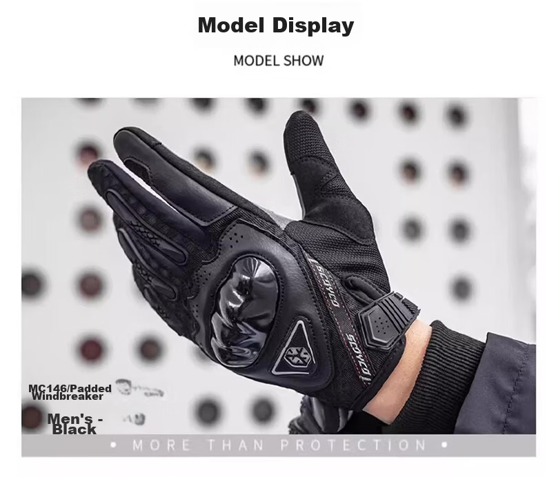 SCOYCO MC146 Motorcycle Riding Gloves, Full-Finger Gloves, Comfortable, Anti-Fall, Breathable, Suitable for Commuting And Daily Use, All Seasons, for Men And Wome 21