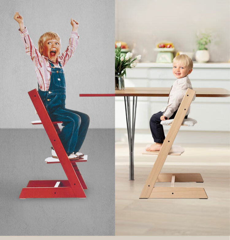 Stokke Growth Chair, Multifunctional Baby High Chair Learning Seat, TT Five-Piece Set with Free Cushion - Glacier Gree 12