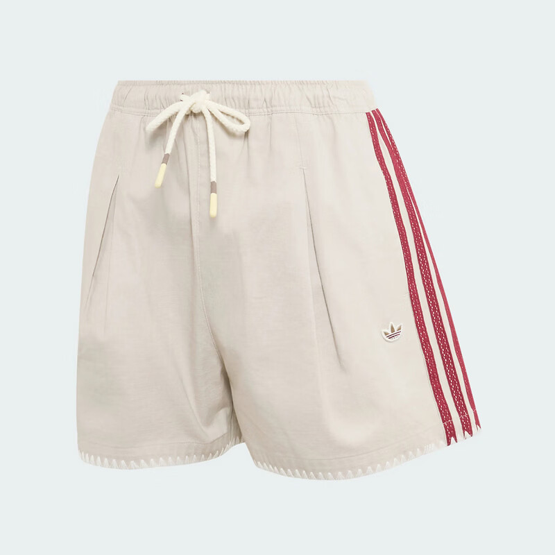 Adidas Originals Women's RESORT SHORTS W Woven Shorts KX0748 Beige S 5