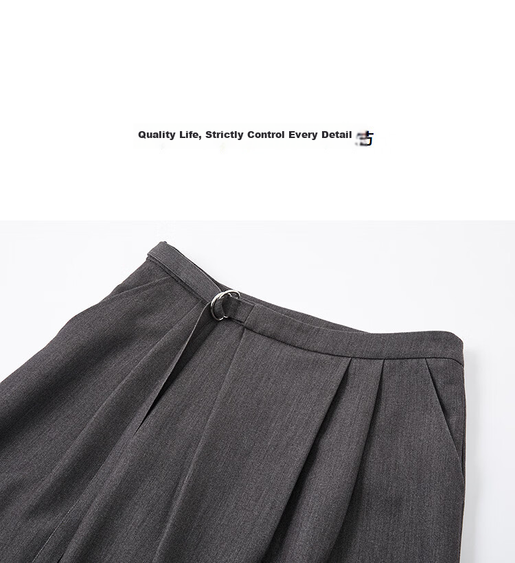 Demana [Intelligent Commuting] Spring Design Irregular Front A-Line Umbrella Skirt Loose Fit Women's Mini Skirt 9